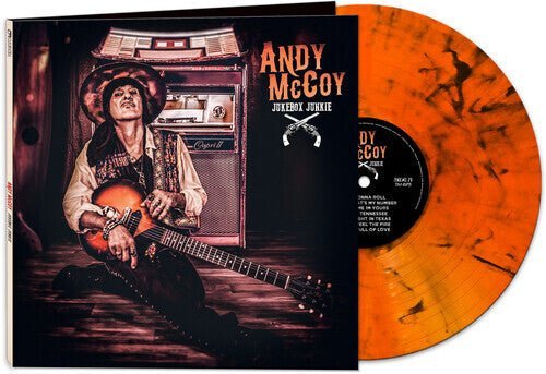 ANDY MCCOY - Jukebox Junkie (Orange Marble Vinyl) Vinyl Record