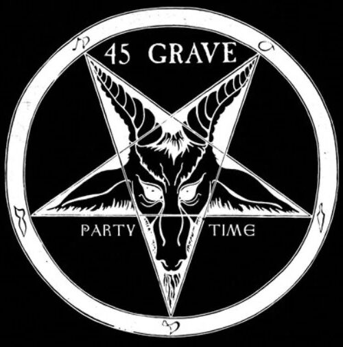 45 GRAVE - Party Time (Silver Vinyl) Vinyl Record