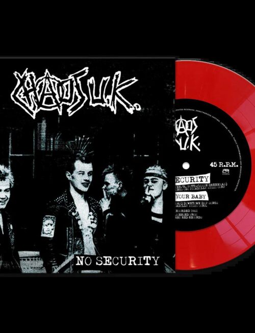 CHAOS UK - NO SECURITY Vinyl Record