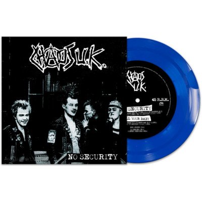 CHAOS UK - NO SECURITY Vinyl Record