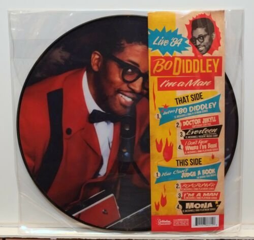 BO DIDDLEY - IM A MAN - LIVE 84 Vinyl Record