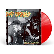 BAD BRAINS - OMEGA SESSIONS - RED Vinyl Record
