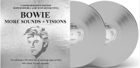DAVID BOWIE - More Sounds + Visions (Silver Vinyl) Vinyl Record