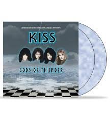 KISS - Gods Of Thunder (Blue & White Vinyl) Vinyl Record