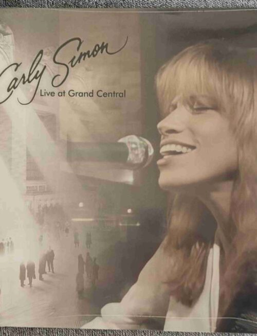 CARLY SIMON - LIVE AT GRAND CENTRAL Vinyl Record