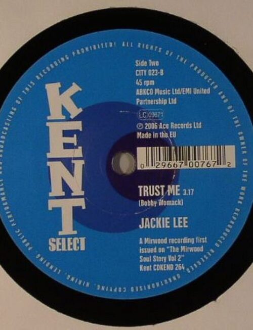 Jackie Lee Anything You Want / Trust Me Vinyl