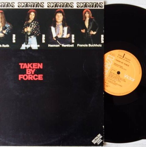 Scorpions Taken By Force Vinyl Record