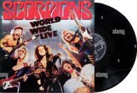 Scorpions World Wide Live Vinyl Record
