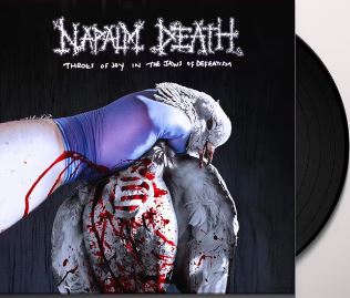 NAPALM DEATH THROES OF JOY IN THE JAWS OF D Vinyl Record