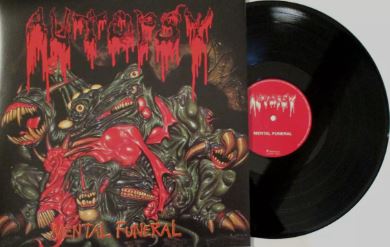 AUTOPSY MENTAL FUNERAL Vinyl Record