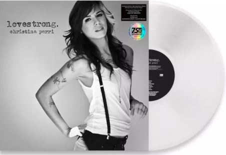 christina perri Lovestrong. (Clear Vinyl) (ATL Vinyl