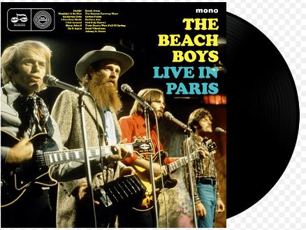 THE BEACH BOYS LIVE IN PARIS 1969 Vinyl