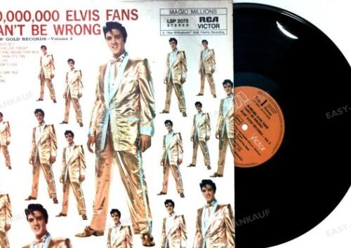 ELVIS PRESLEY ELVIS GOLD RECORDS VOL.2 Vinyl