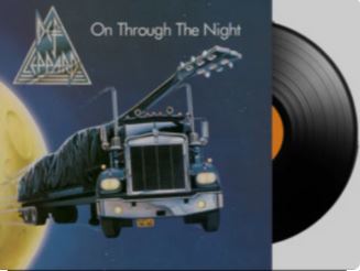 Def Leppard On Through The Night Vinyl Record