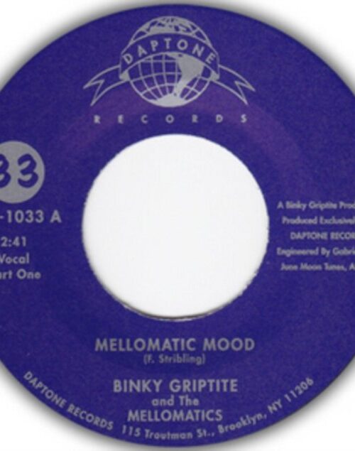BINKY GRIPTITE - MELLOMATIC MOOD Vinyl Record