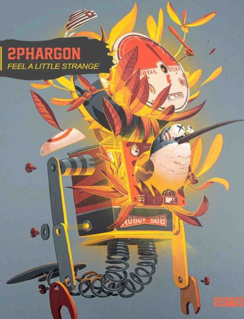 2PHARGON - FEEL A LITTLE STRANGE Vinyl Record
