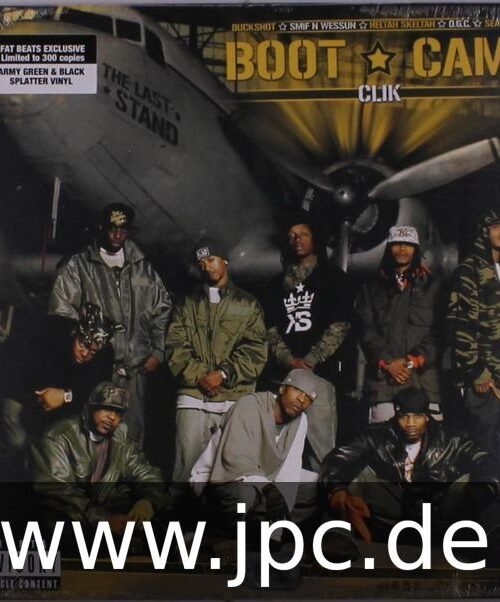 BOOT CAMP CLIK - THE LAST STAND (GREEN & BLACK SPLATTER VINYL) Vinyl Record