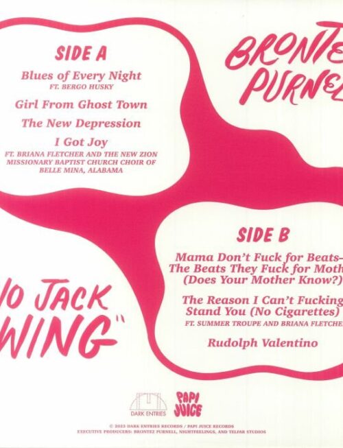 BRONTEZ PURNELL - NO JACK SWING Vinyl Record
