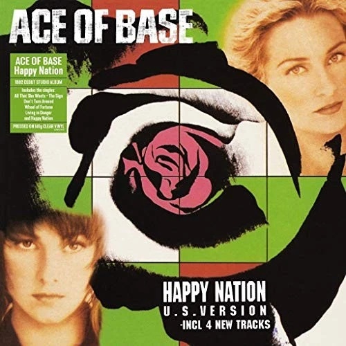 ACE OF BASE - Happy Nation (Clear Vinyl) Vinyl Record