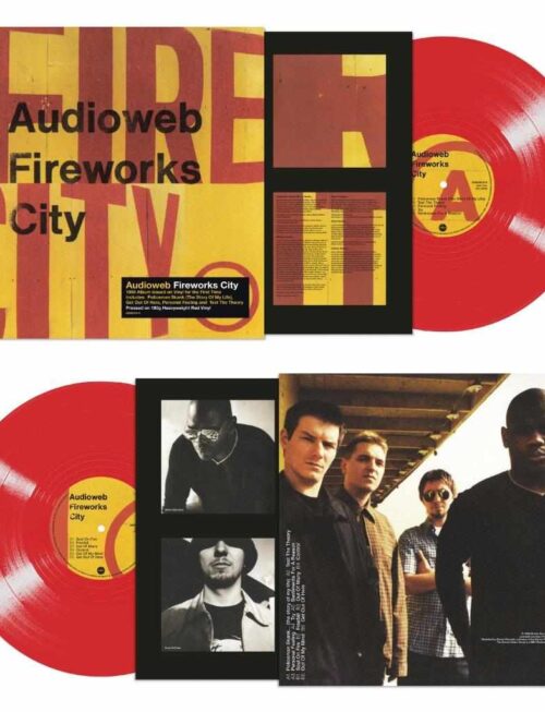 AUDIOWEB - Fireworks City (Red Vinyl) Vinyl Record