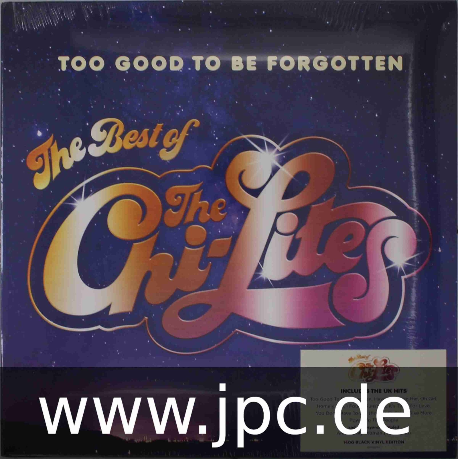 CHI LITES - Too Good To Be Forgotten - Best Of Vinyl Record