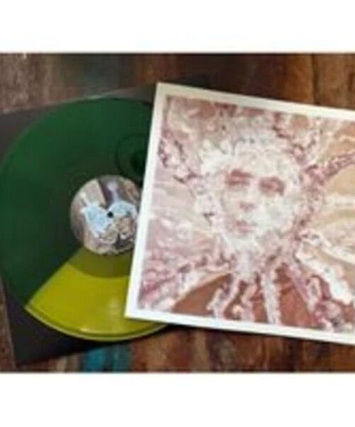 CURRENT 93 - May Be Skeletal Rainbow (Green/Yellow Split Vinyl) (+Signed Print) Vinyl Record