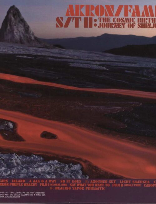 AKRON/FAMILY - S/T II: THE COSMIC BIRTH AND JOURNEY OF SHINJU Vinyl Record
