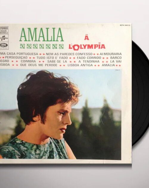 AMALIA RODRIGUES - Amalia A LOlympia Vinyl Record