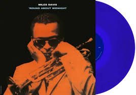 MILES DAVIS - Round About Midnight (Blue Vinyl) Vinyl Record