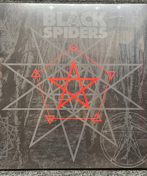 BLACK SPIDERS - BLACK SPIDERS (SILVER VINYL) Vinyl Record