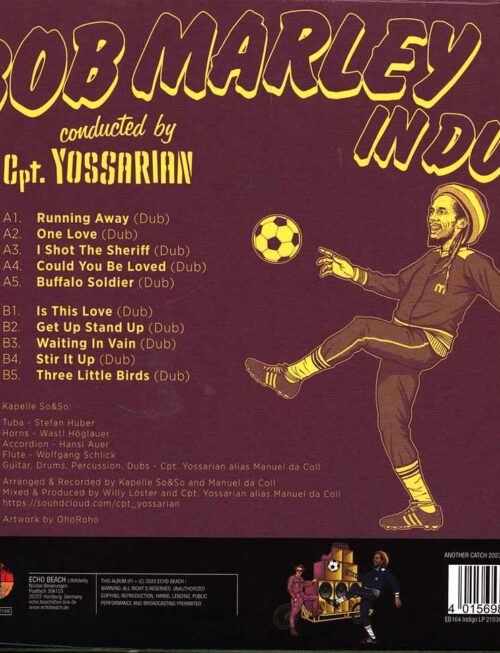 CPT. YOSSARIAN VS. KAPELLE SO& - BOB MARLEY IN DUB Vinyl Record