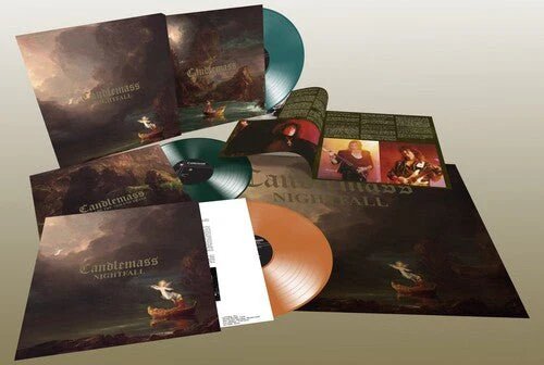 CANDLEMASS - Nightfall (Orange/Teal Green/Dark Green Vinyl) Vinyl Record