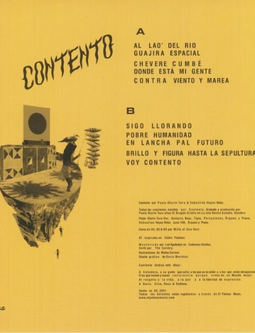 CONTENTO - En Lancha Pal Futuro Vinyl Record
