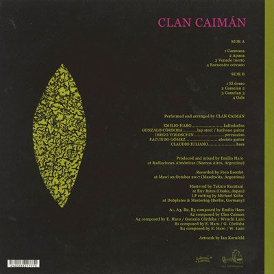 CLAN CAIMAN - Clan Caiman Vinyl Record