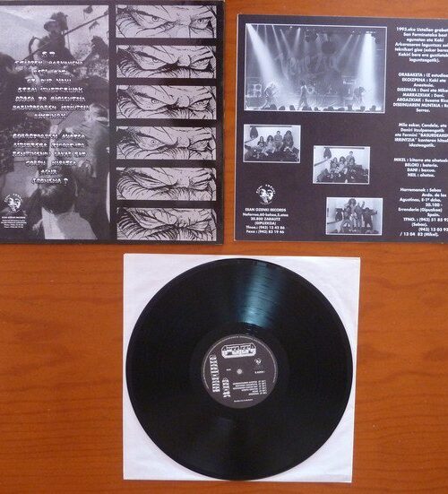 ANESTESIA - Gorrotoaren Ahotsa Vinyl Record