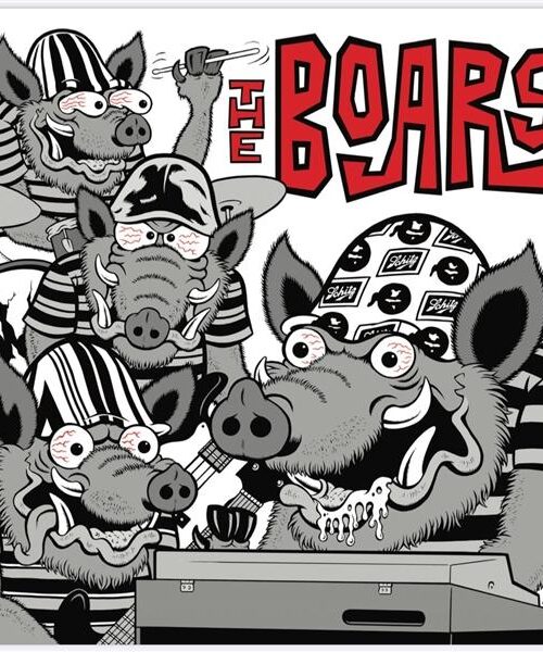 BOARS THE - WORTH YER WHILE Vinyl Record