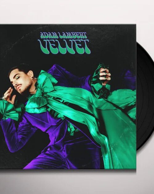 ADAM LAMBERT - VELVET (PURPLE/GREEN VINYL) Vinyl Record
