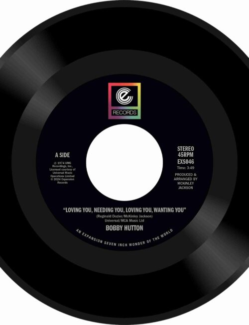 BOBBY HUTTON - LOVING YOU NEEDING YOU LOVIN Vinyl Record