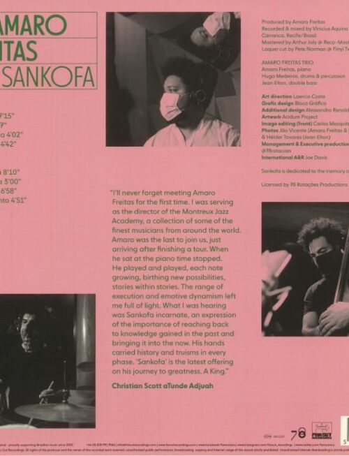 AMARO FREITAS - Sankofa Vinyl Record