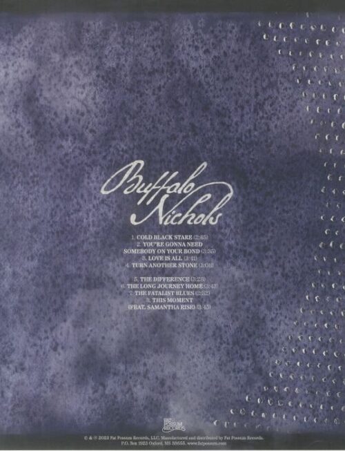 BUFFALO NICHOLS - FATALISTTHE Vinyl Record