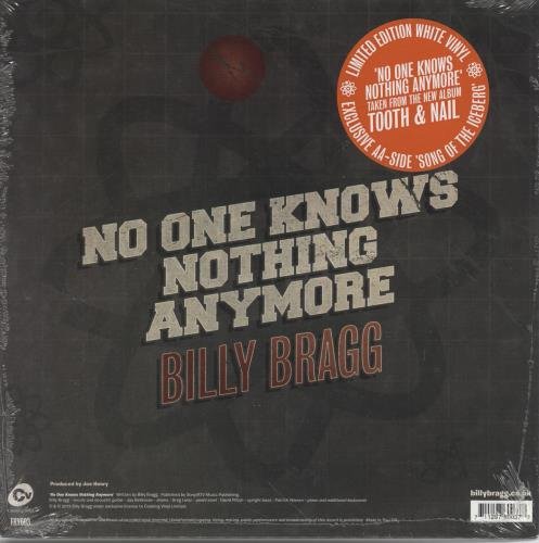 BRAGGBILLY - RSD NO ONE KNOWS NOTHING ANY Vinyl Record