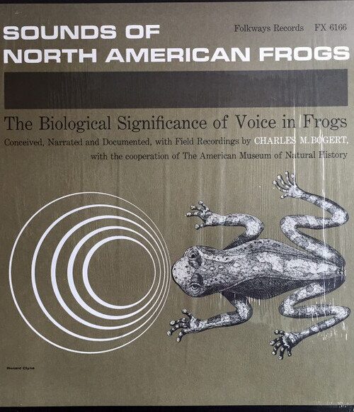 CHARLES M. BOGERT - SOUNDS OF NORTH AMERICAN FROGS Vinyl Record