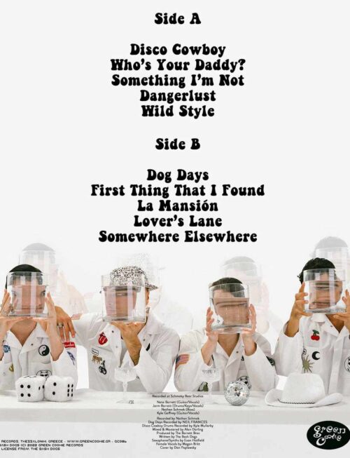 BASH DOGS - Disco Cowboy (White Vinyl) Vinyl Record