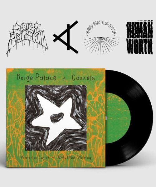 CASSELS / BEIGE PALACE - ABOUT NOT WRITING/'WATERLOO SUBLET Vinyl Record