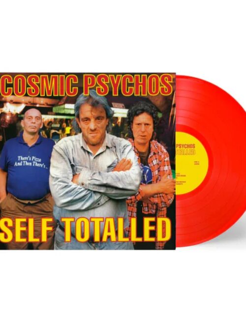 COSMIC PSYCHOS - Self Totalled (Red Marble Vinyl) Vinyl Record