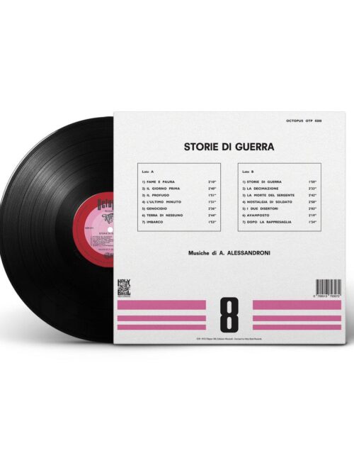 ALESSANDRO ALESSANDRONI - STORIE DI GUERRA Vinyl Record