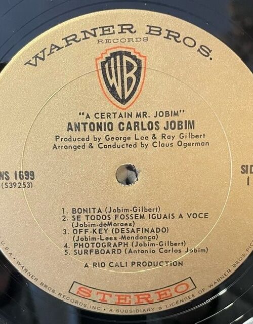 ANTONIO CARLOS JOBIM - Jobim Vinyl Record