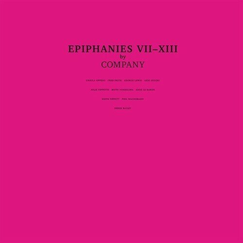 COMPANY - EPIPHANIES VII-XIII Vinyl Record