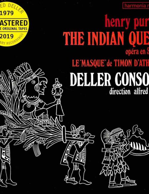 ALFRED DELLER, THE KING'S MUSICK, THE DELLER CHOIR - PURCELL: THE INDIAN QUEEN Vinyl Record