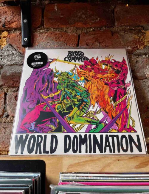 BLOOD COMMAND - WORLD DOMINATION Vinyl Record